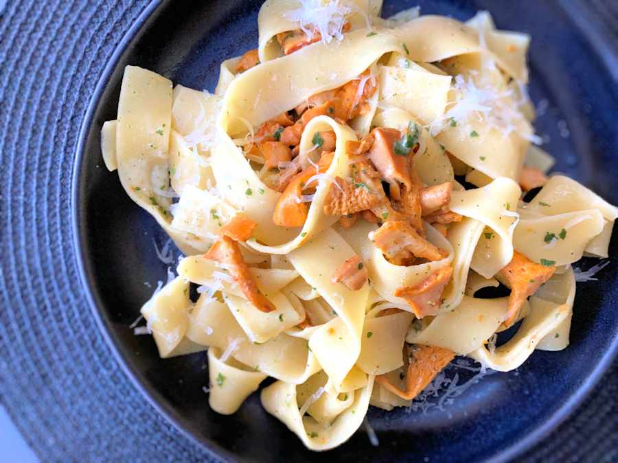 Pappardelle With Chanterelles Recipe Cuisine Fiend